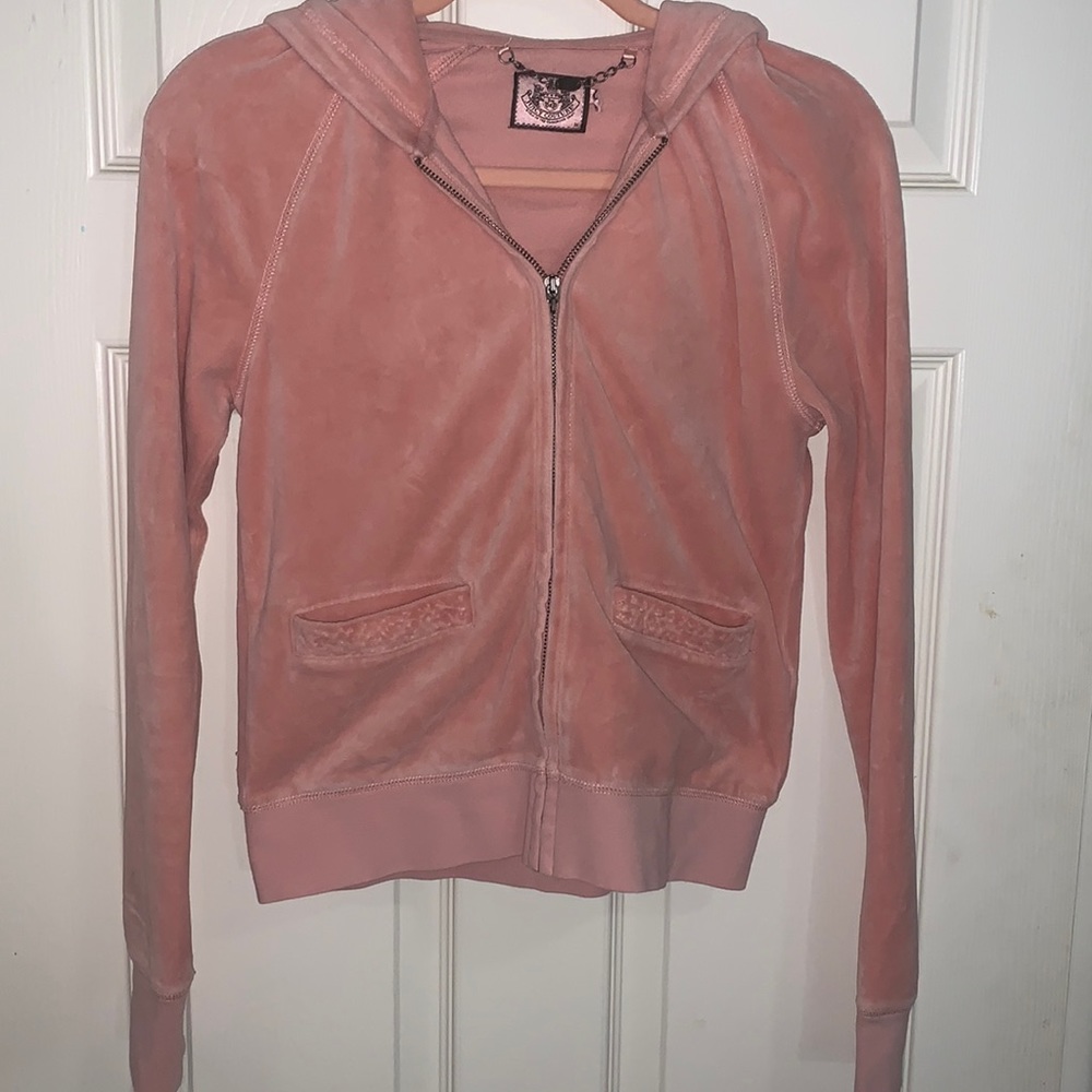juicy couture jump suit full zip jacket